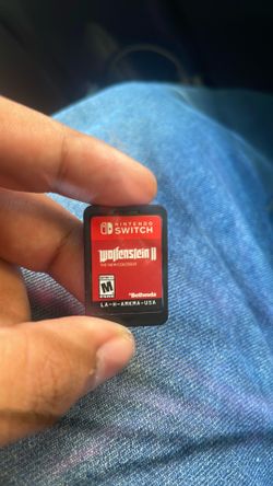 Wolfenstein 2 the new colossus Nintendo switch (NO CASE)
