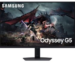 Samsung Odyssey G5 32” 2K QHD 180Hz Fast IPS Gaming Monitor – Brand New Sealed