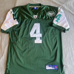 New with Tags Reebok NFL New York Jets Brett Favre Green deals Stitched Mens Jersey XL