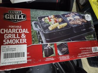 Portable Charcoal Grill And Smoker