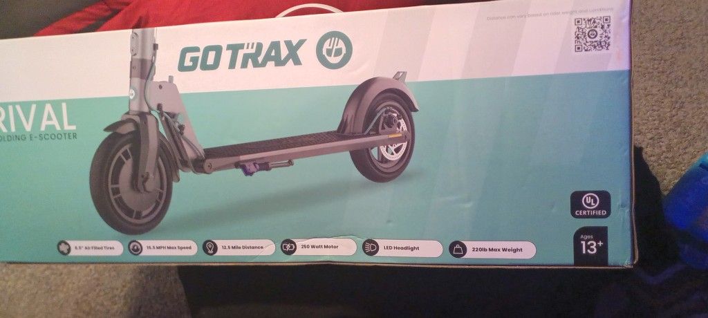 Brand New!!! Gotrax Rival Electric Scooter Half Off