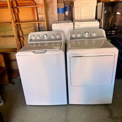 GE washer and dryer