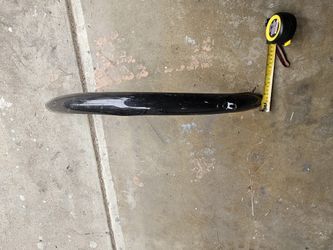 Black Bicycle Fender