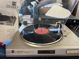 Dual CS 530 Turntable With Ortofon Cartridge
