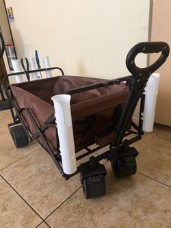 New custom made fishing cart big wheels