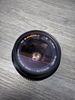 Minolta MC Rokkor-X 35mm F1.8