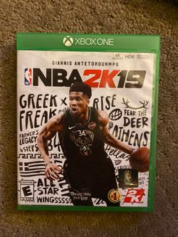 NBA 2k19 on Xbox one