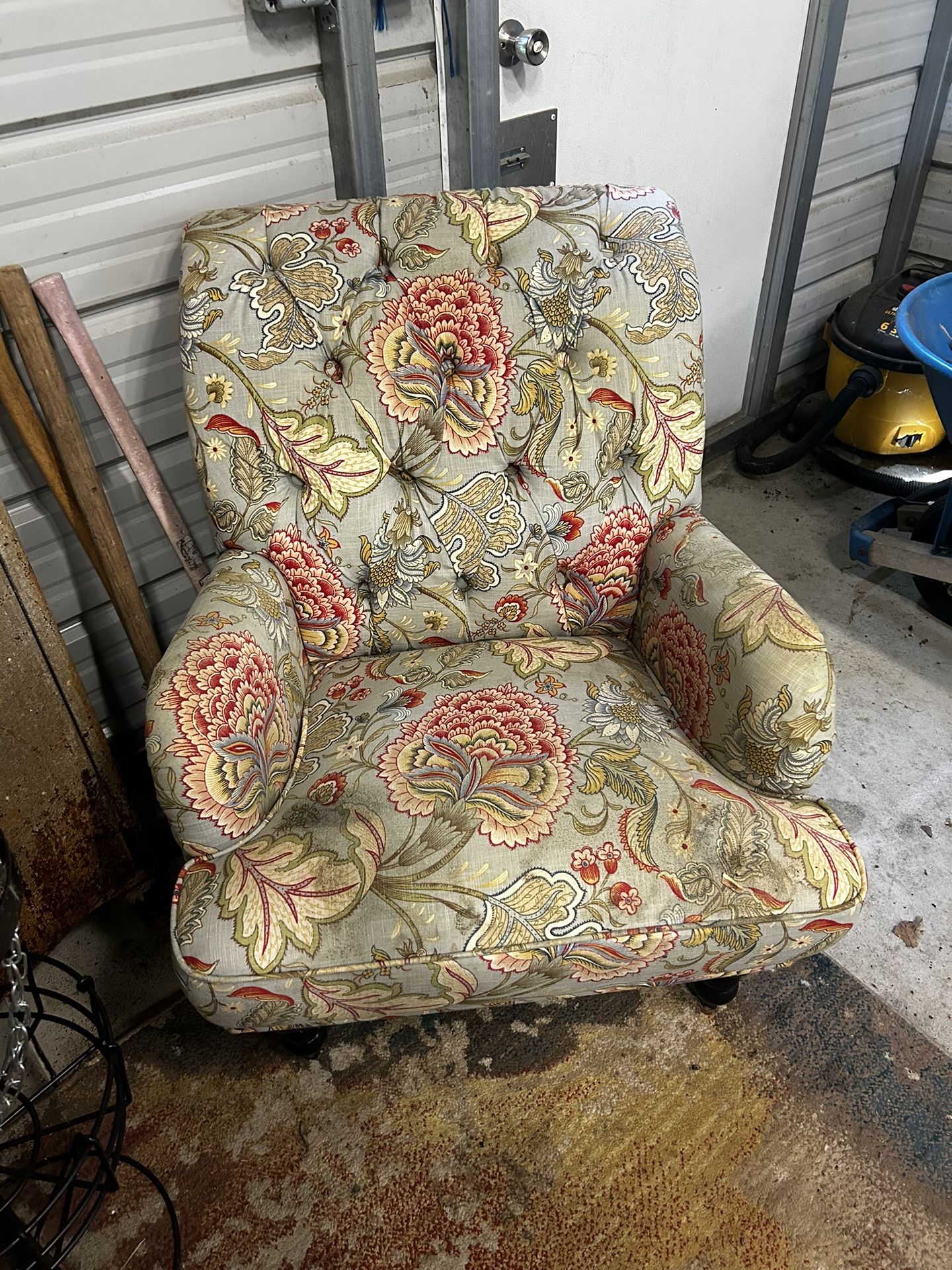 Chair And Ottoman