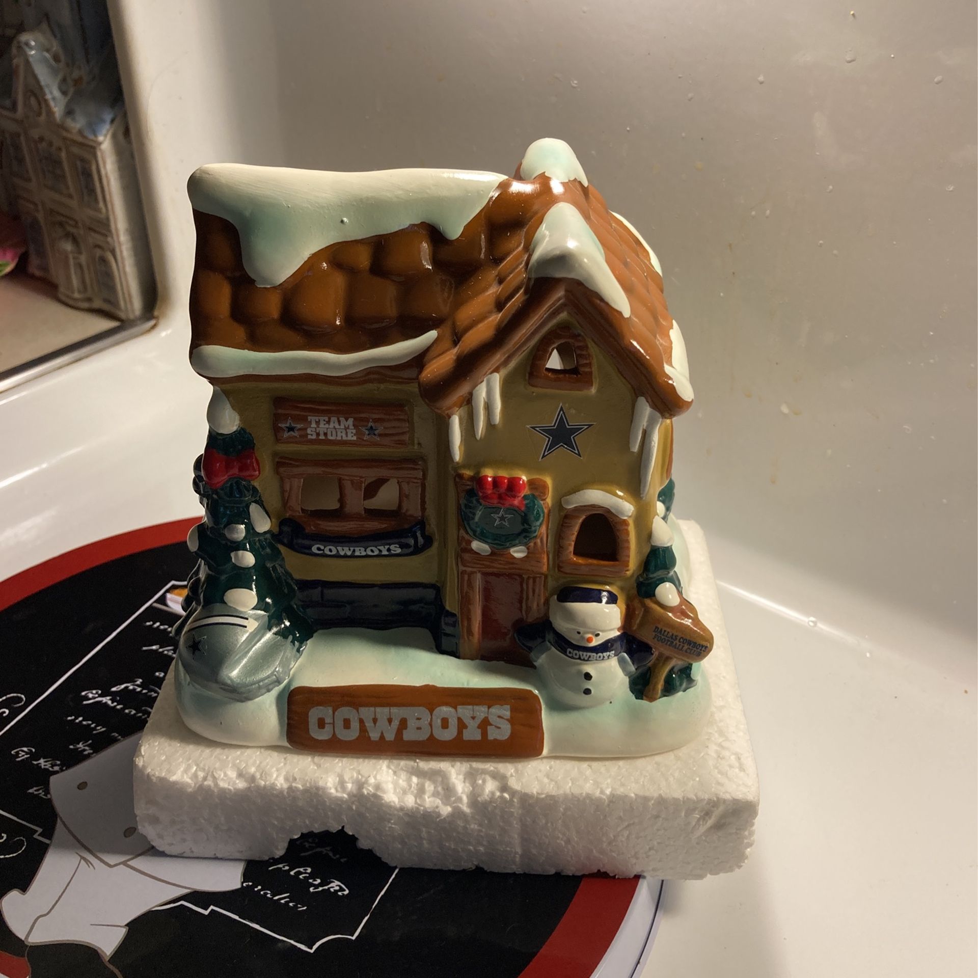 Dallas Cowboys Xmas House