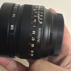7artisan 50mm F0.95 Fujifilm Xmount 
