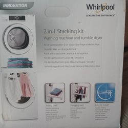 Whirlpool 2-in-1 Stacking Kit Brand New In Box