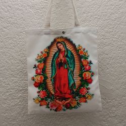 Virgen De Guadalupe Tote