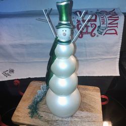 Ceramic Snowman 