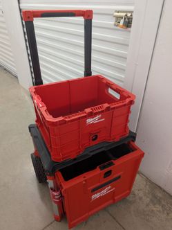 ​🚀 [BRAND NEW] Milwaukee PACKOUT Rolling Drawer & Crate 🛠️