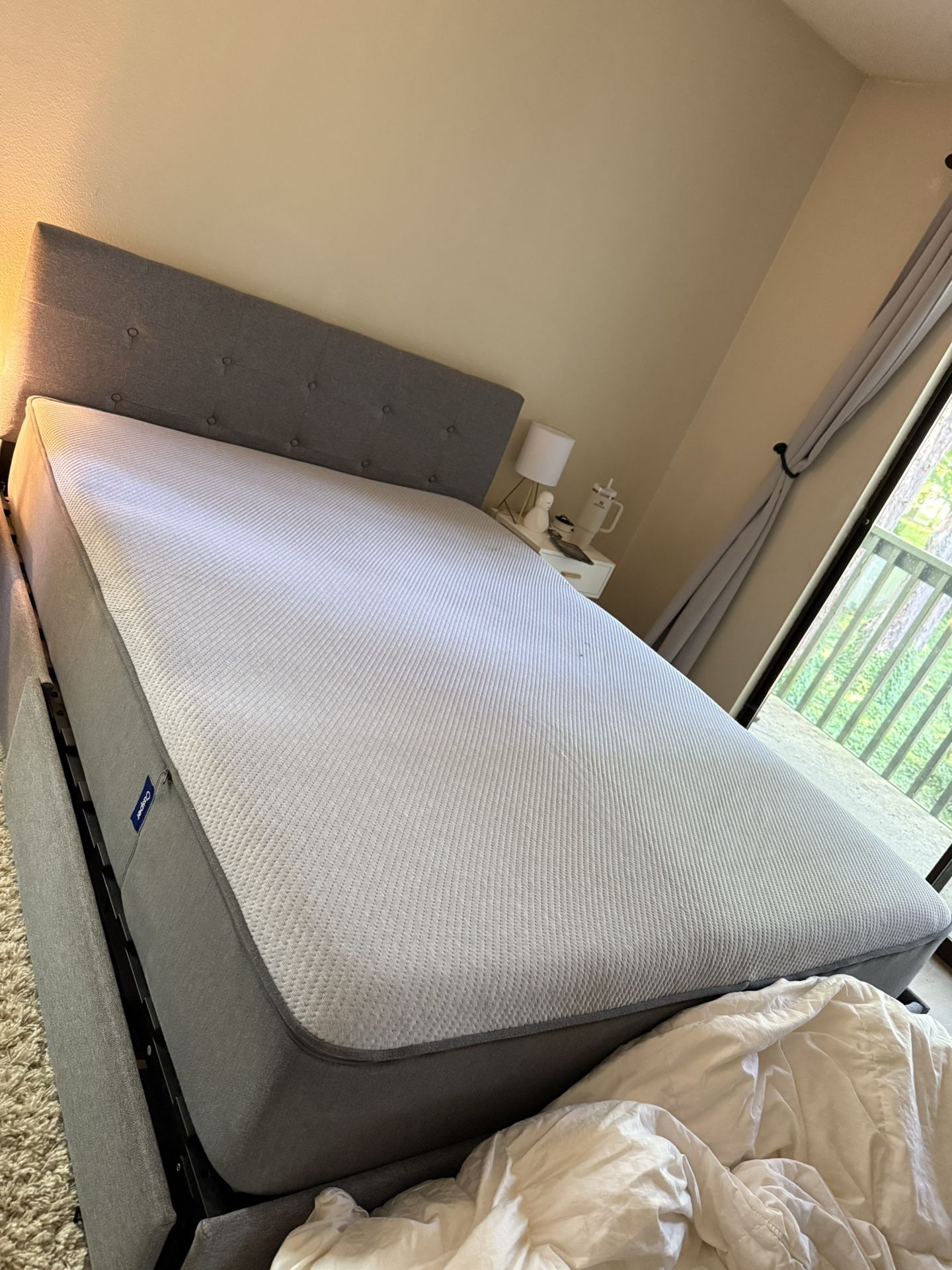 casper 12 inch memory foam queen mattress