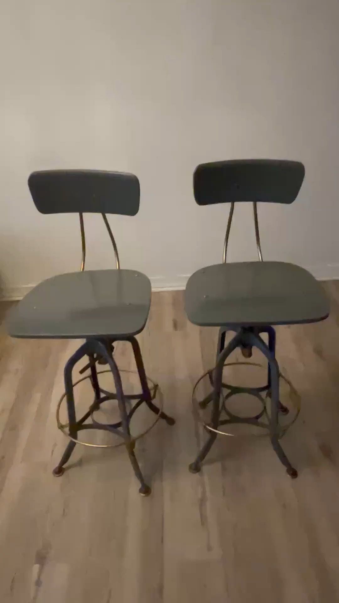 Restoration Hardware Vintage Bar Stools