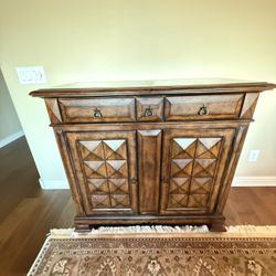 HAMMARY Sliding-Top Buffet Server Or Bar Console 