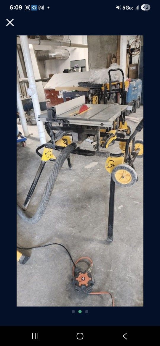 Table Saw Dewalt