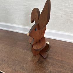Wooden Bunny Puzzle Wooden bunny puzzle