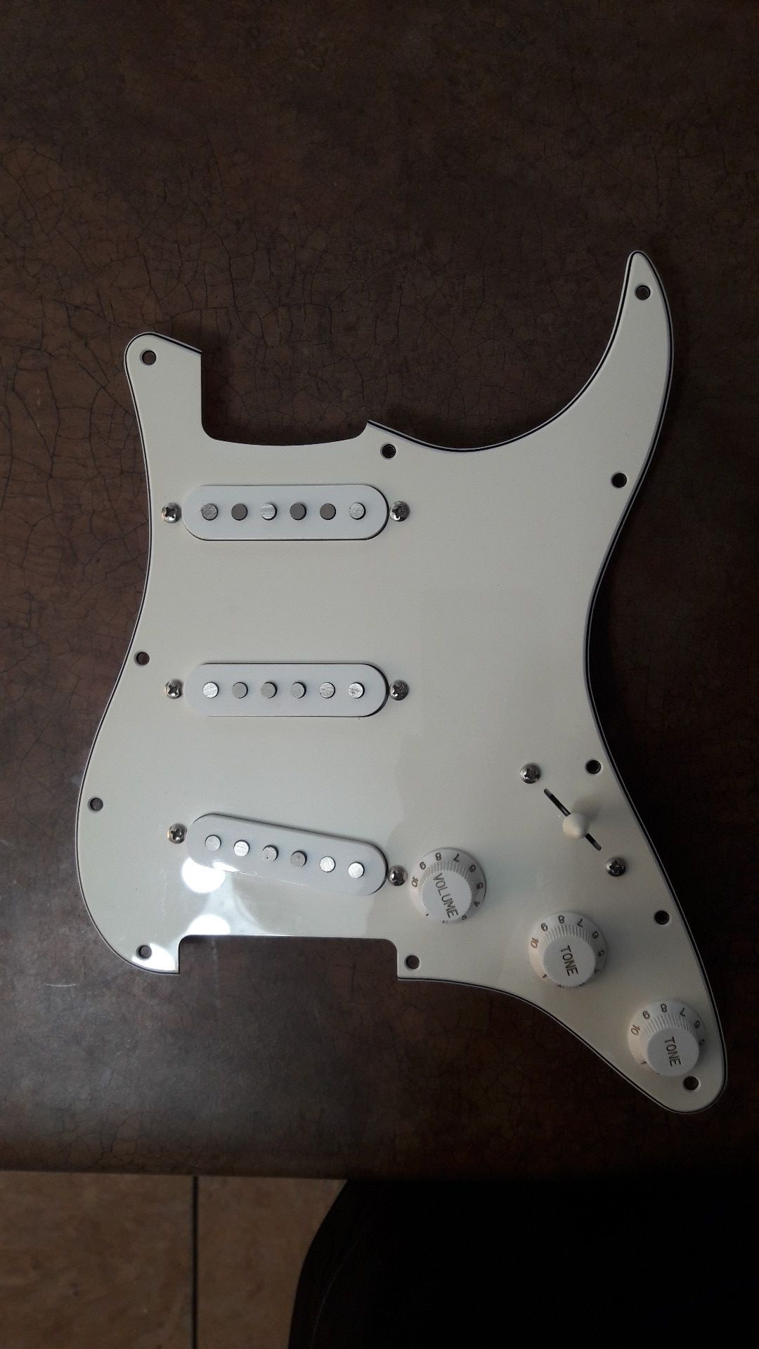 Squier Standard Strat Pickguard Assembly $30 obo