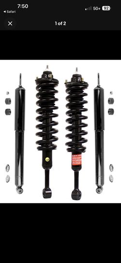 Monroe Front Strut Coil Springs & Rear Shock Absorbers Kit For Tacoma 2005-15