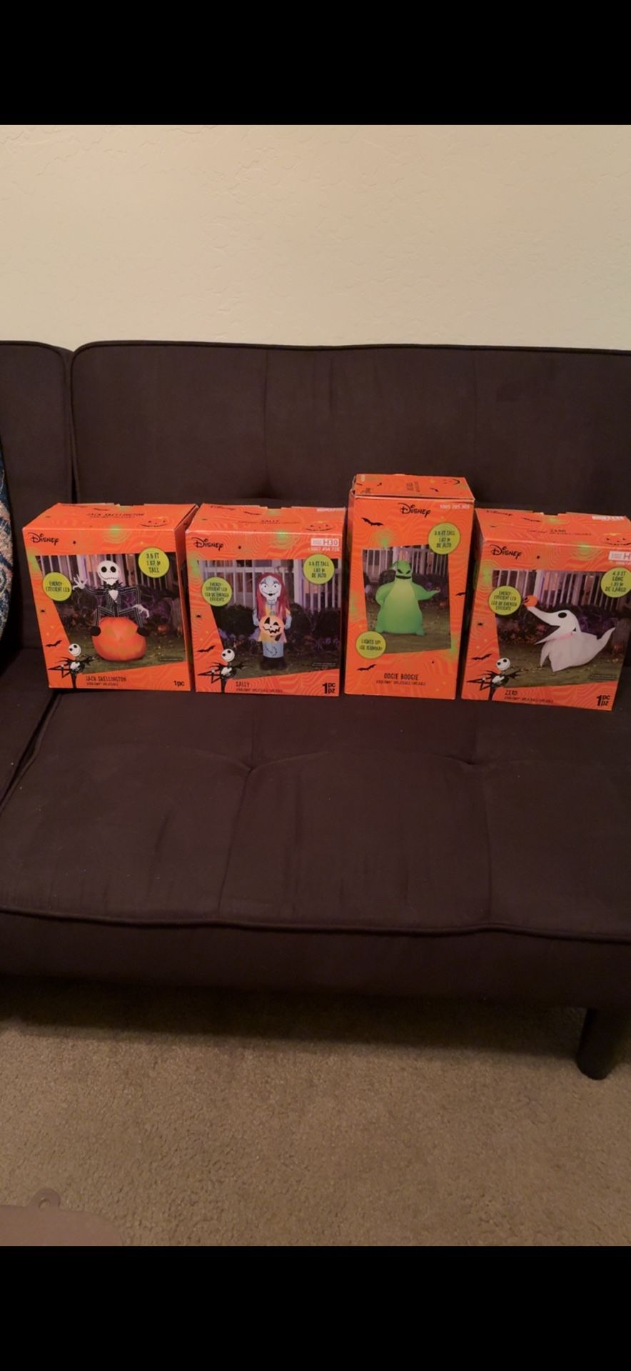 Halloween Nightmare Before Christmas Inflatables. 