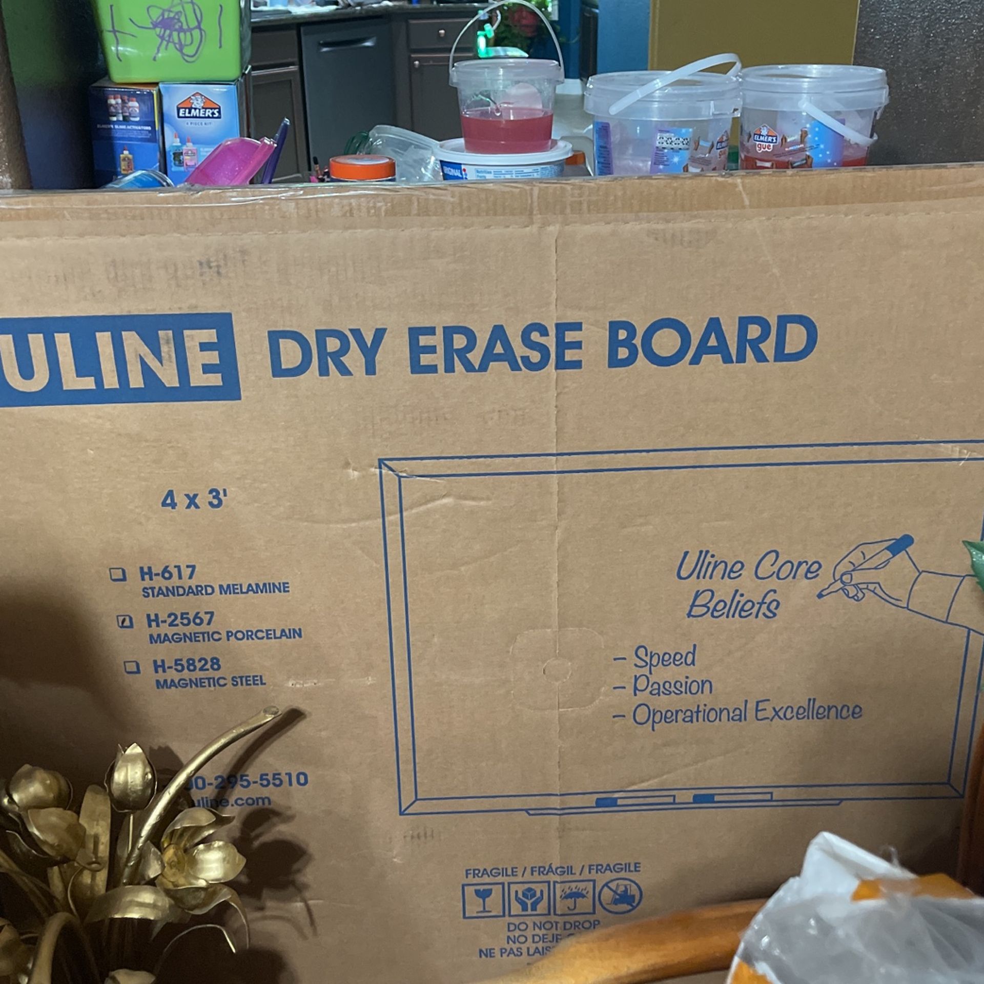 Magnetic Porcelain Dry Erase Board