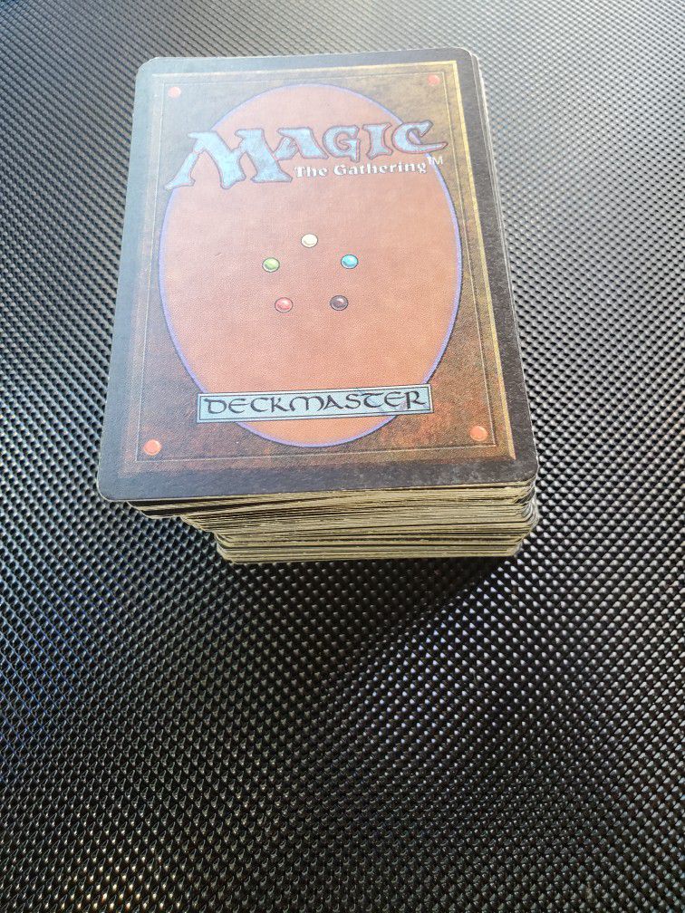 Magic The Gathering Deckmaster Cards