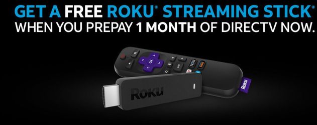 Free Roku Stick Direct TV Now