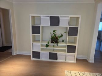Ikea Kallax Storage Entertainment Center