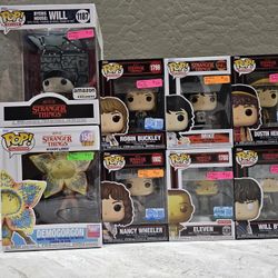 Funko Pops Stranger Things 
