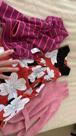 2 Used Dress And 1 Brand New Jacket Old Navy Size 4T