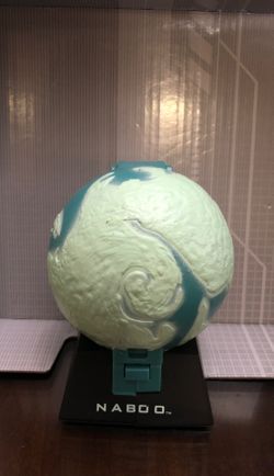 Mechanical Star Wars Naboo planet