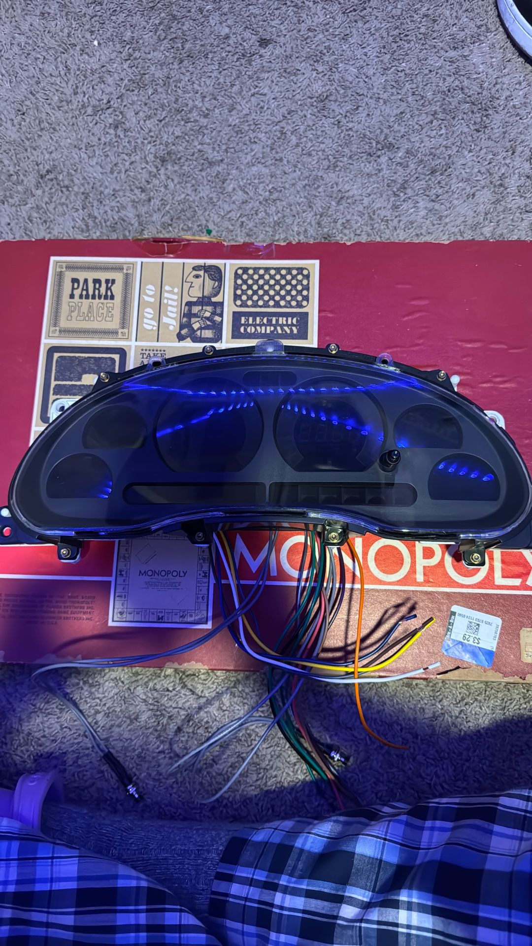Brand New Intellitronix LED Digital Gauge Cluster For 2002 Mustang