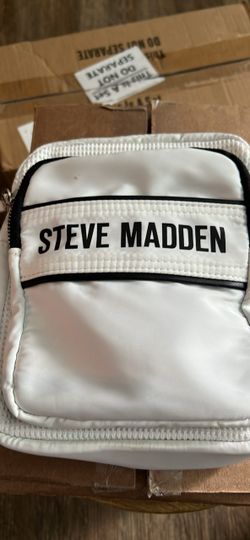 Steve Madden White Crossbody Bag