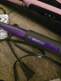 Wand for curls and crimper