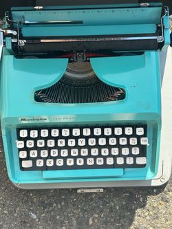 1960 Remington typewriter