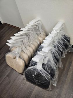 NEW Stool Chair Backrests | Black & Beige | $5 Each
