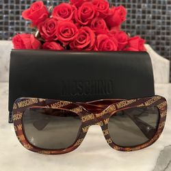 Moschino Sunglasses And Case