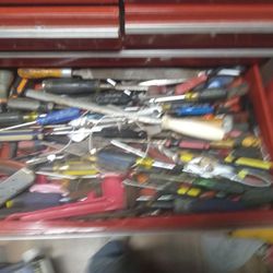 Crashman toolbox with tools