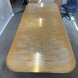 8ft Oak dining Room Table 