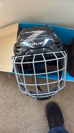 Never worn helmet