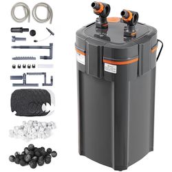 Vevor Aquarium Filter 528 GPH 5-Stage Canister Filter 200-250 Gal