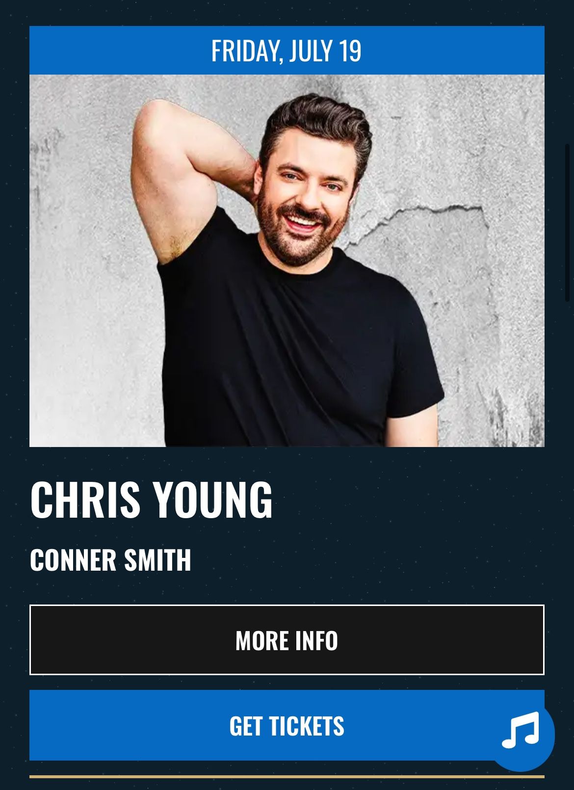 OC Fair Chris Young Two Tickets In Orchestra 2