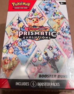 Pokémon Scarlet & Violet Prismatic Evolutions Booster Bundle