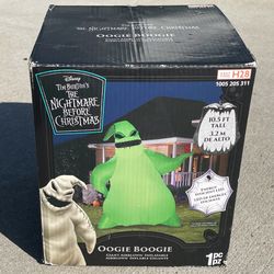 DISNEY OOGIE BOOGIE GIANT AIR-BLOWN INFLATABLE 10.5’ TALL