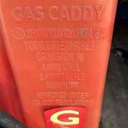 Portable Gas Caddy