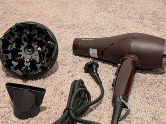 Agaro Professional Hair Dryer with Comb, Concentrator & Diffuser Nozzles, Hot & Cold Air