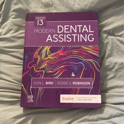 Modern Dental Assistant 13 Edition And Dental Instruments 7