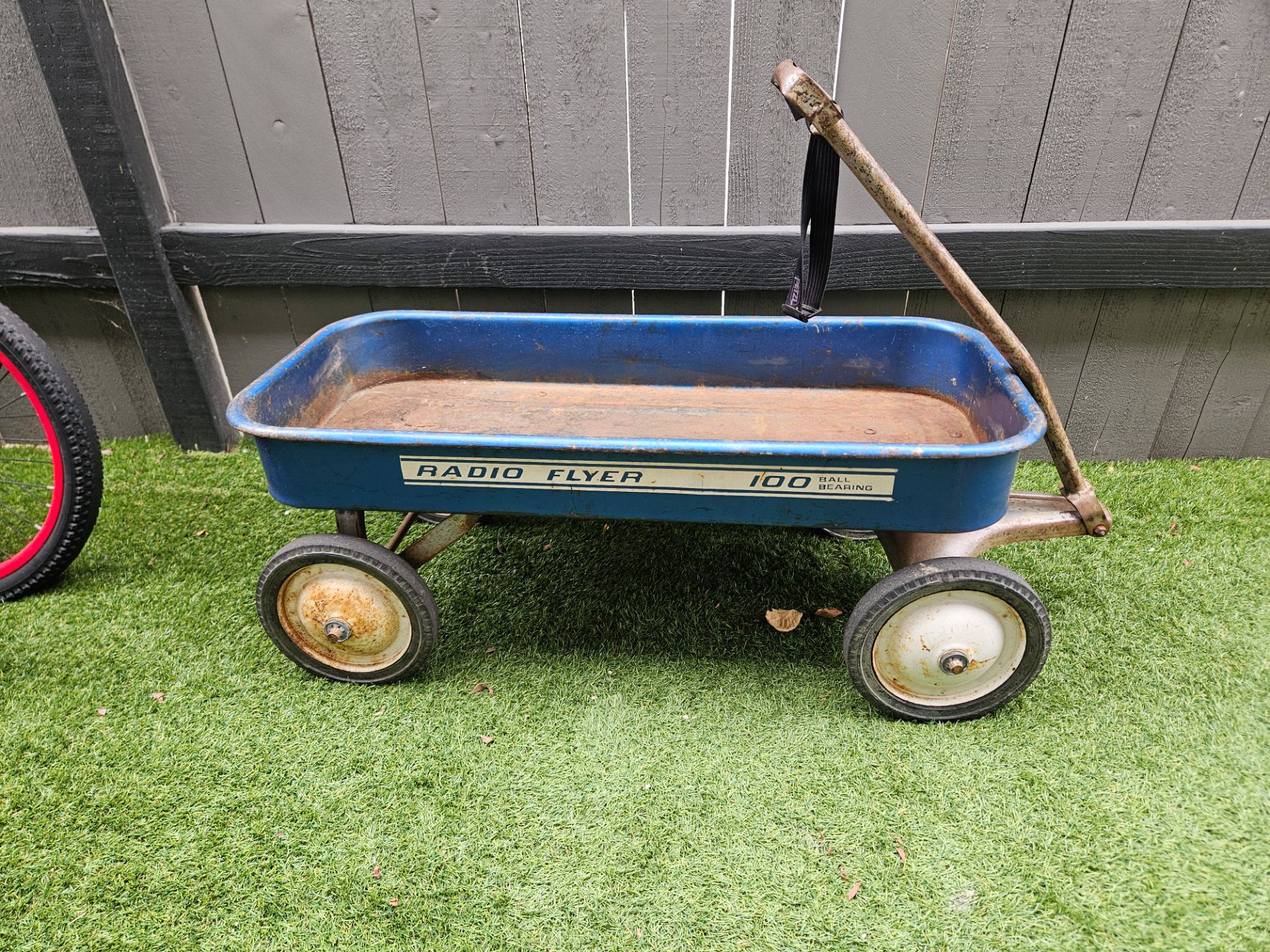 Vintage Radio Flyer Wagon Ball Bearings Rare Color